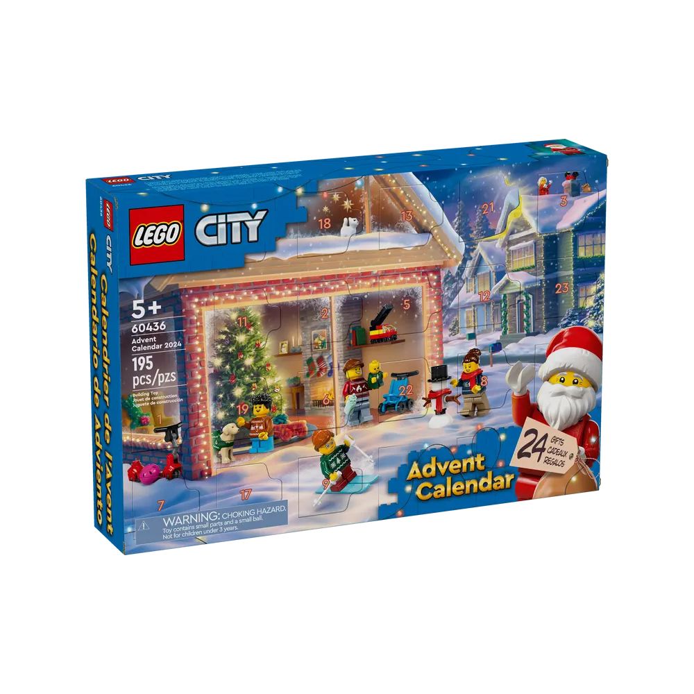 LEGO City 2024 Advent Calendar 60436 - LEGO, LEGO City