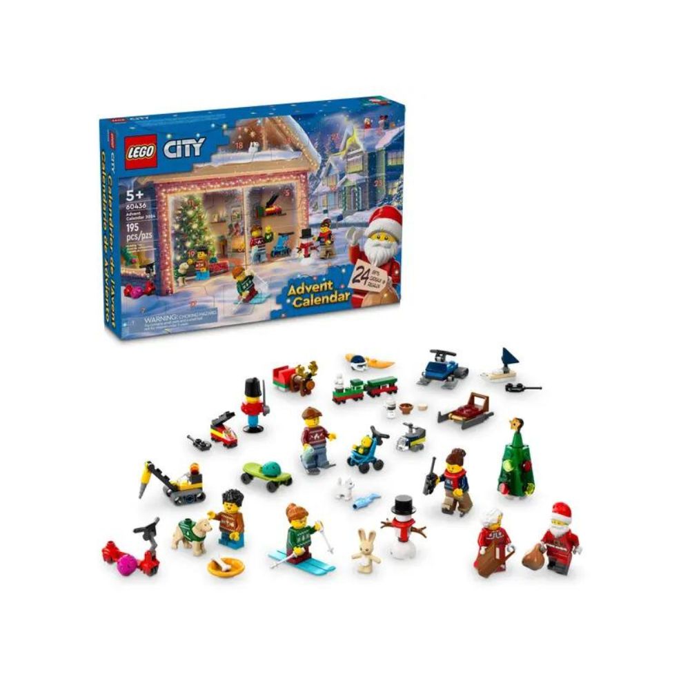 LEGO City 2024 Advent Calendar 60436 - LEGO, LEGO City