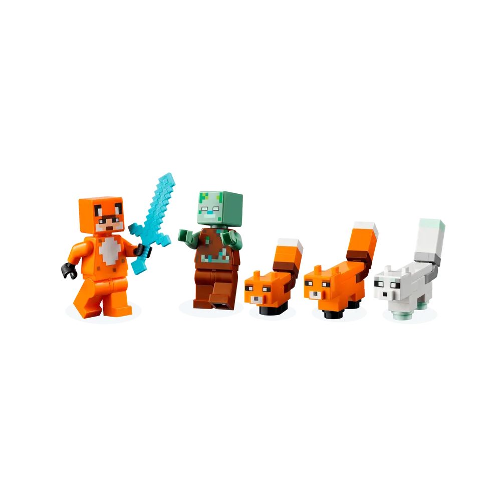 LEGO Minecraft The Fox Lodge 21178 - LEGO, LEGO Minecraft