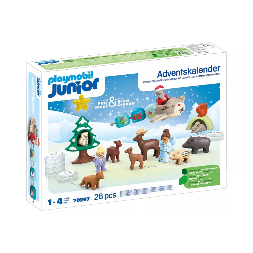 Playmobil Junior Advent Calendar: Χιονισμένα Χριστούγεννα - Playmobil