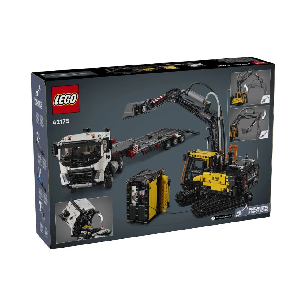 LEGO Technic Volvo FMX Truck & EC230 Electric Excavator 42175 - LEGO, LEGO Technic