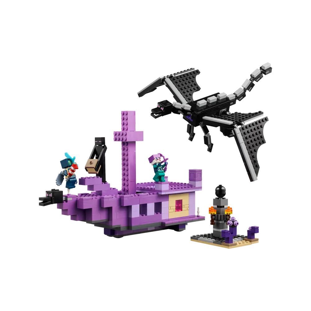 LEGO Minecraft The Ender Dragon & End Ship 21264 - LEGO, LEGO Minecraft