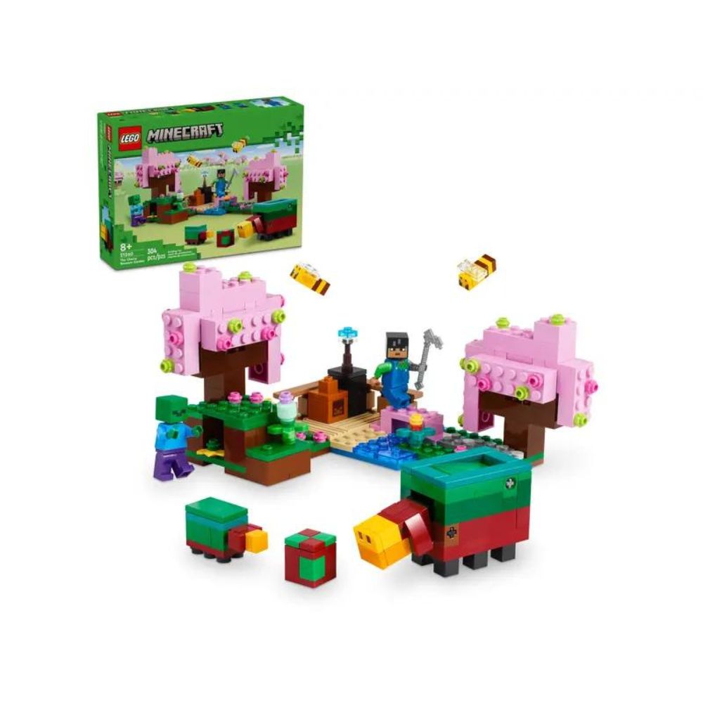 LEGO Minecraft The Cherry Blossom Garden 21260 - LEGO, LEGO Minecraft