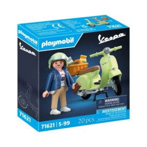 Playmobil Vespa Κοπέλα Με Vespa 71621 - Playmobil