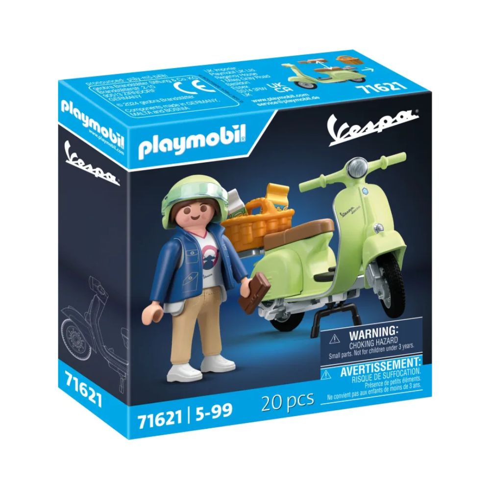 Playmobil Vespa Κοπέλα Με Vespa 71621 - Playmobil