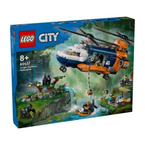 LEGO City Jungle Explorer Helicopter At Base Camp 60437 - LEGO, LEGO City