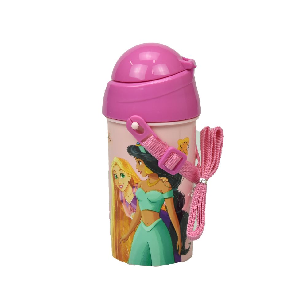 Gim Παγούρι Πλαστικό Fd 500ml Princess Summer Fun, 551-42209 - Gim