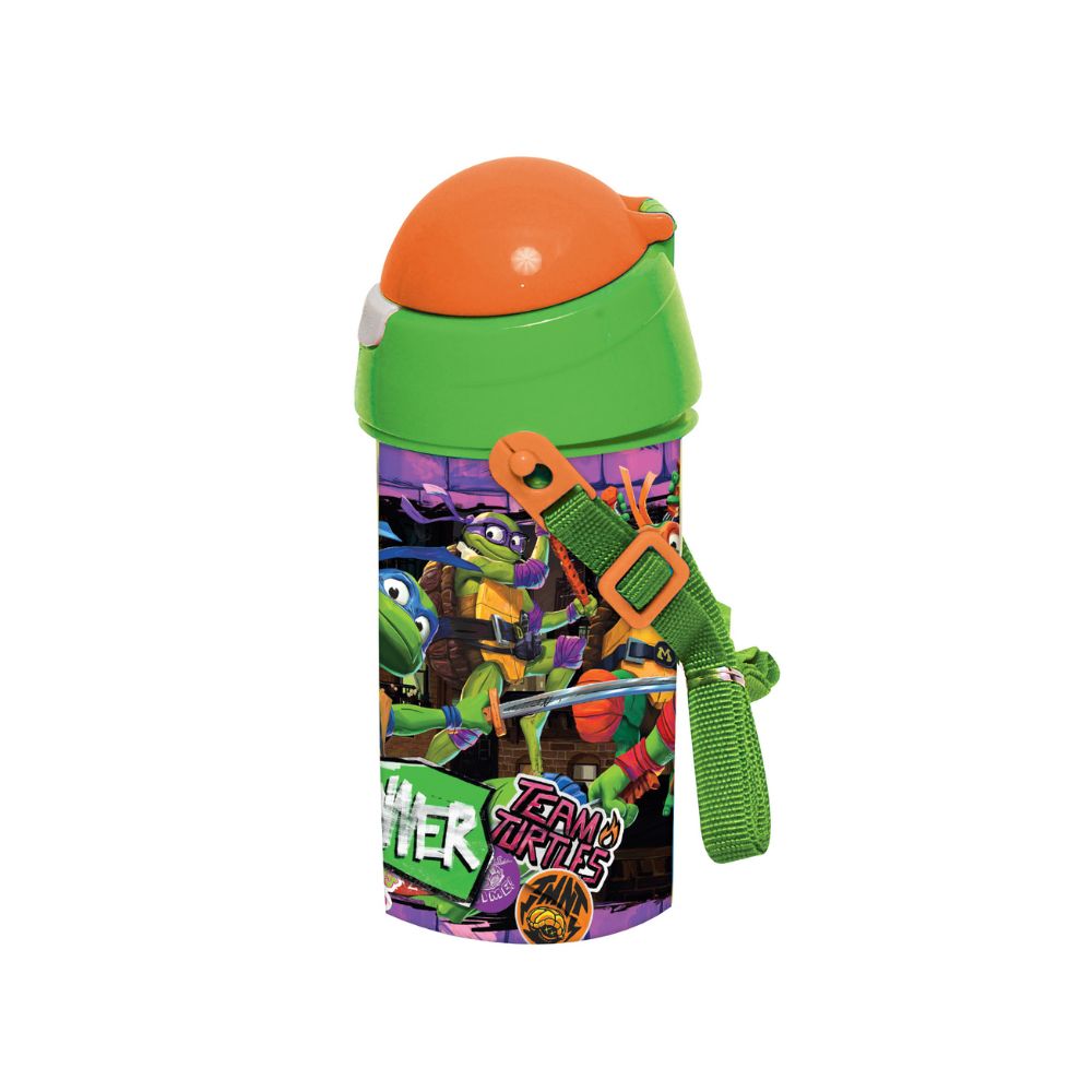 Gim Πλαστικό Παγούρι FD 500ml Ninja Turtles, 555-49209 - Gim