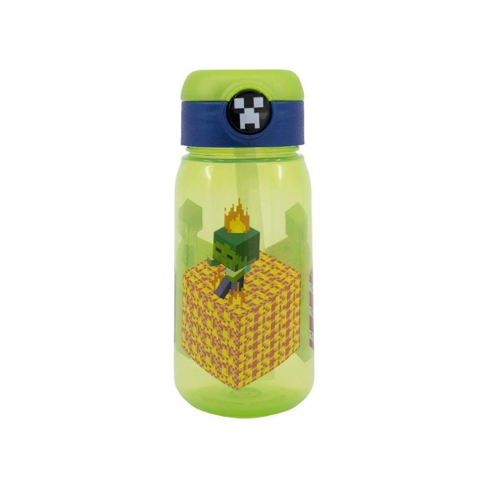 Stor Παγούρι Push Up 510ml Minecraft Isometric, 530-40442 - STOR