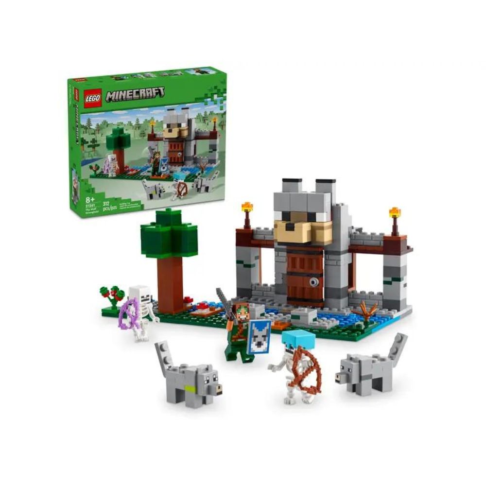 LEGO Minecraft The Wolf Stronghold 21261 - LEGO, LEGO Minecraft