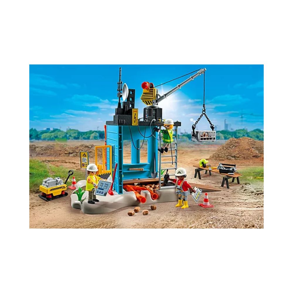 Playmobil Action Heroes Εργοτάξιο 71650 - Playmobil, Playmobil Action