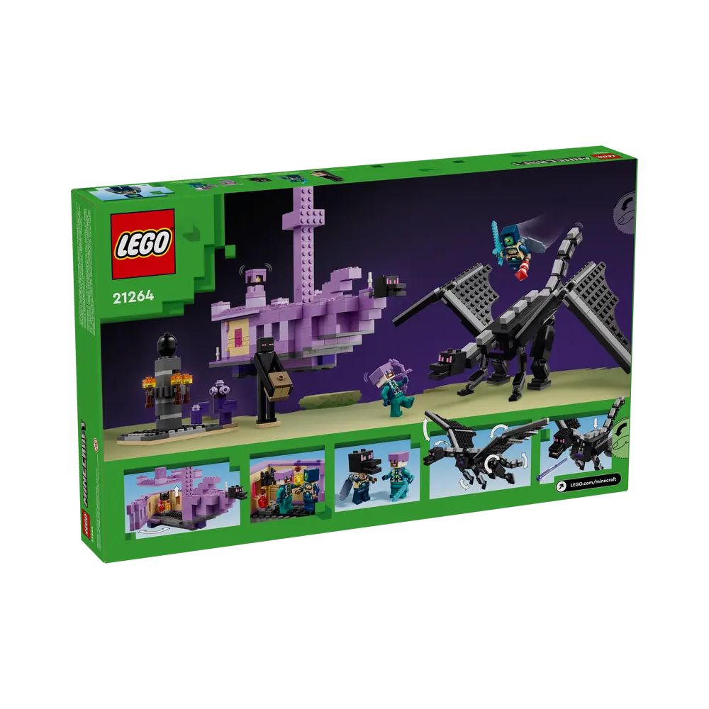 LEGO Minecraft The Ender Dragon & End Ship 21264 - LEGO, LEGO Minecraft