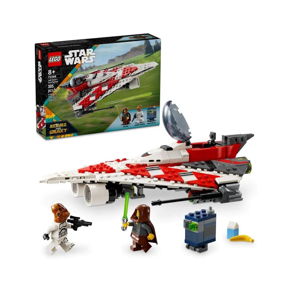 LEGO Star Wars Jedi Bob's Starfighter 75388 - LEGO, LEGO Star Wars