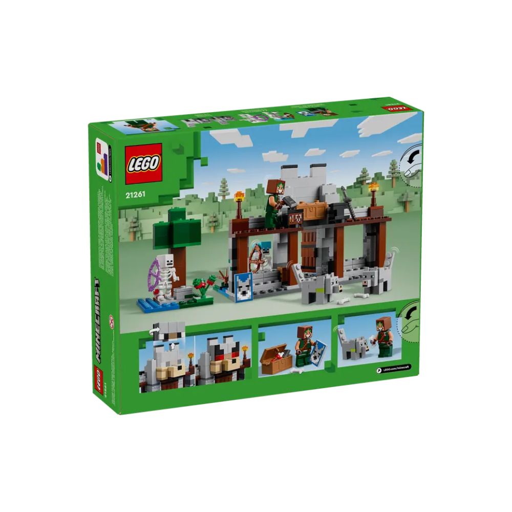 LEGO Minecraft The Wolf Stronghold 21261 - LEGO, LEGO Minecraft