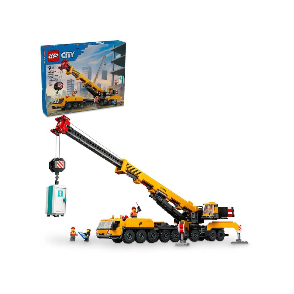 LEGO City Yellow Mobile Construction Crane 60409 - LEGO, LEGO City