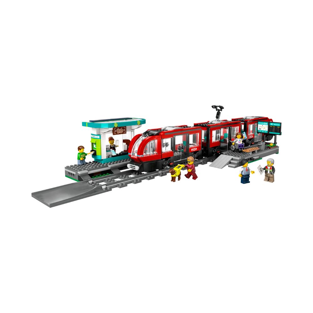 LEGO City Downtown Streetcar & Station 60423 - LEGO, LEGO City