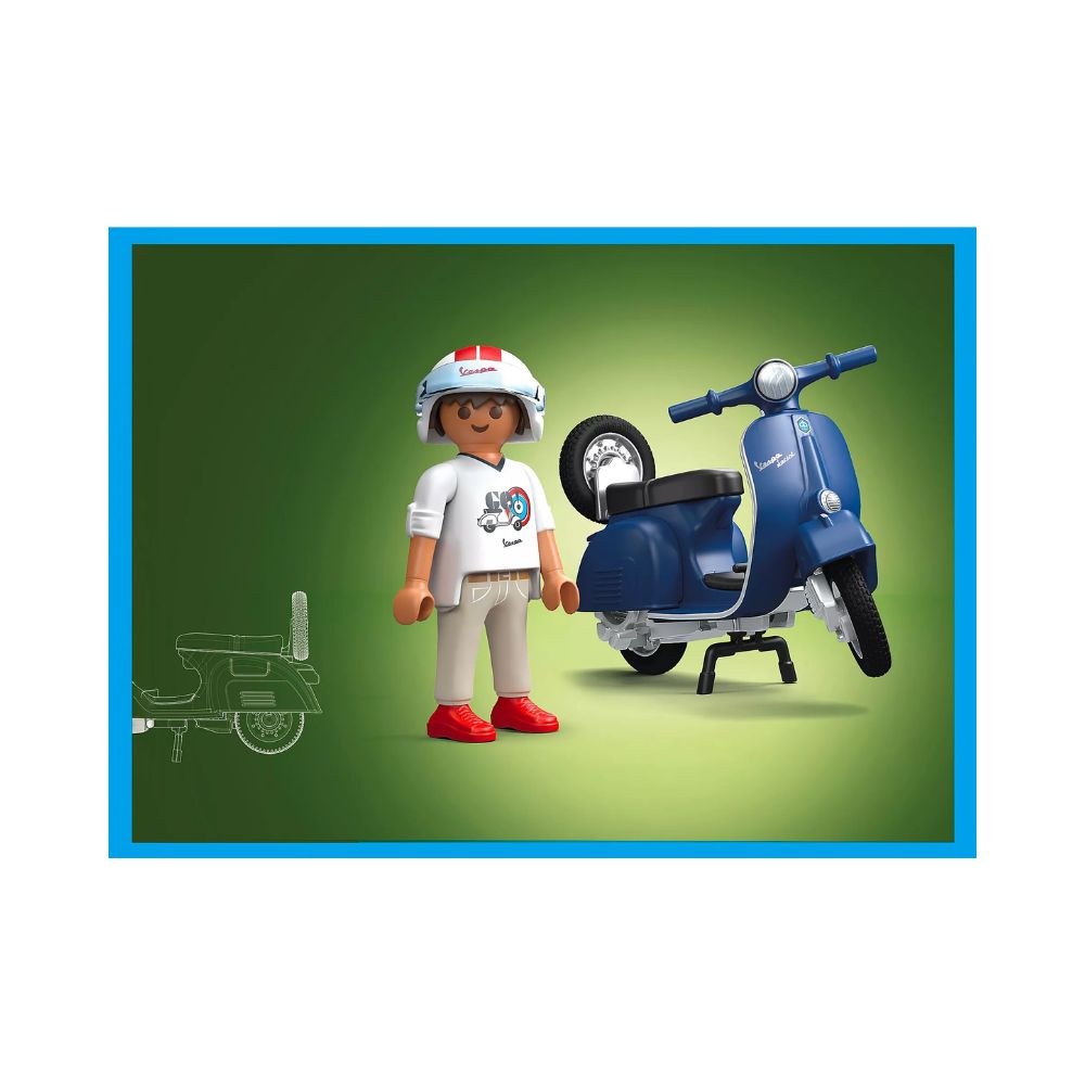 Playmobil Vespa Νεαρός Με Vespa 71622 - Playmobil