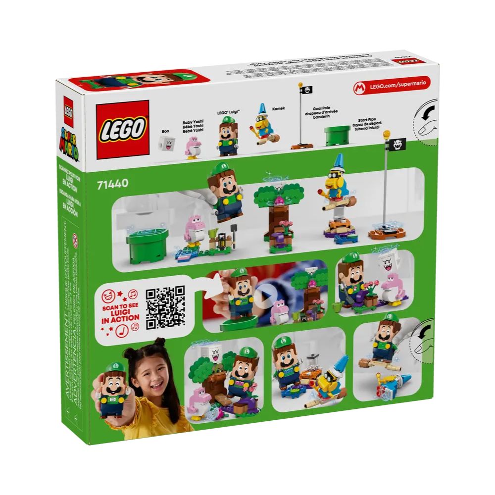 LEGO Super Mario Adventures With Interactive Lego Luigi 71440 - LEGO, LEGO Super Mario