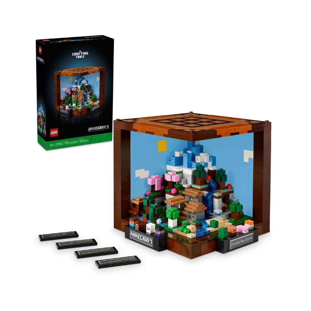 LEGO Minecraft The Crafting Table 21265 - LEGO, LEGO Minecraft