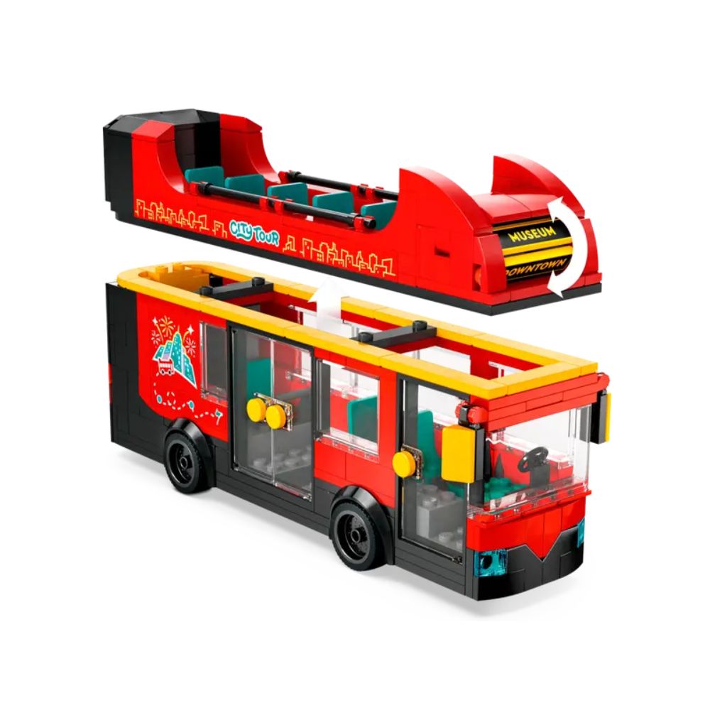 LEGO City Red Double-Decker Sightseeing Bus 60407 - LEGO, LEGO City