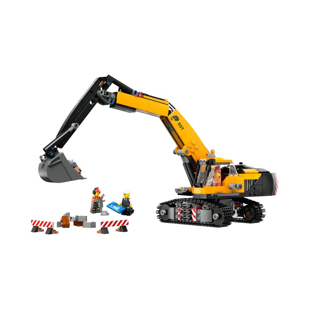 LEGO City Yellow Construction Excavator 60420 - LEGO, LEGO City