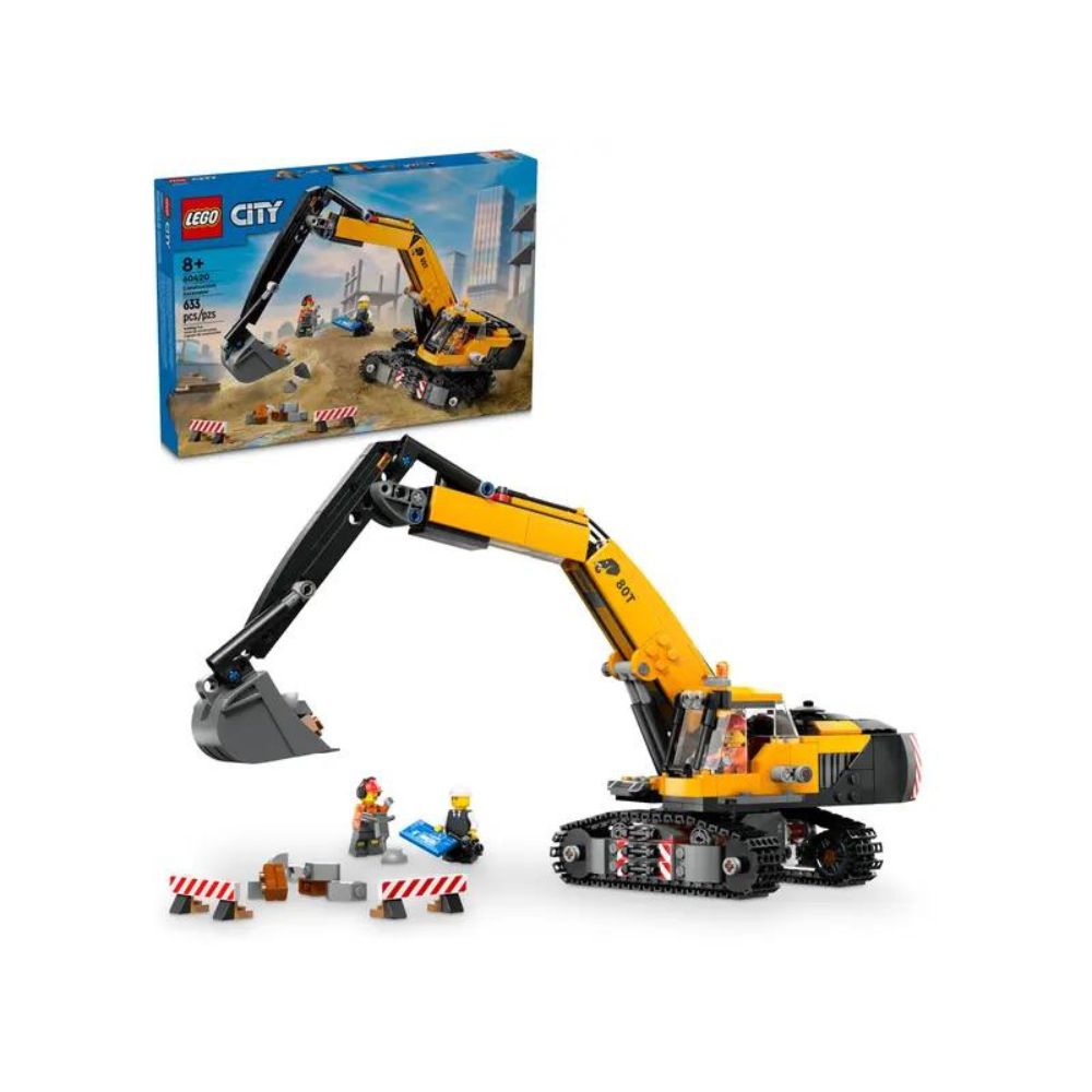 LEGO City Yellow Construction Excavator 60420 - LEGO, LEGO City