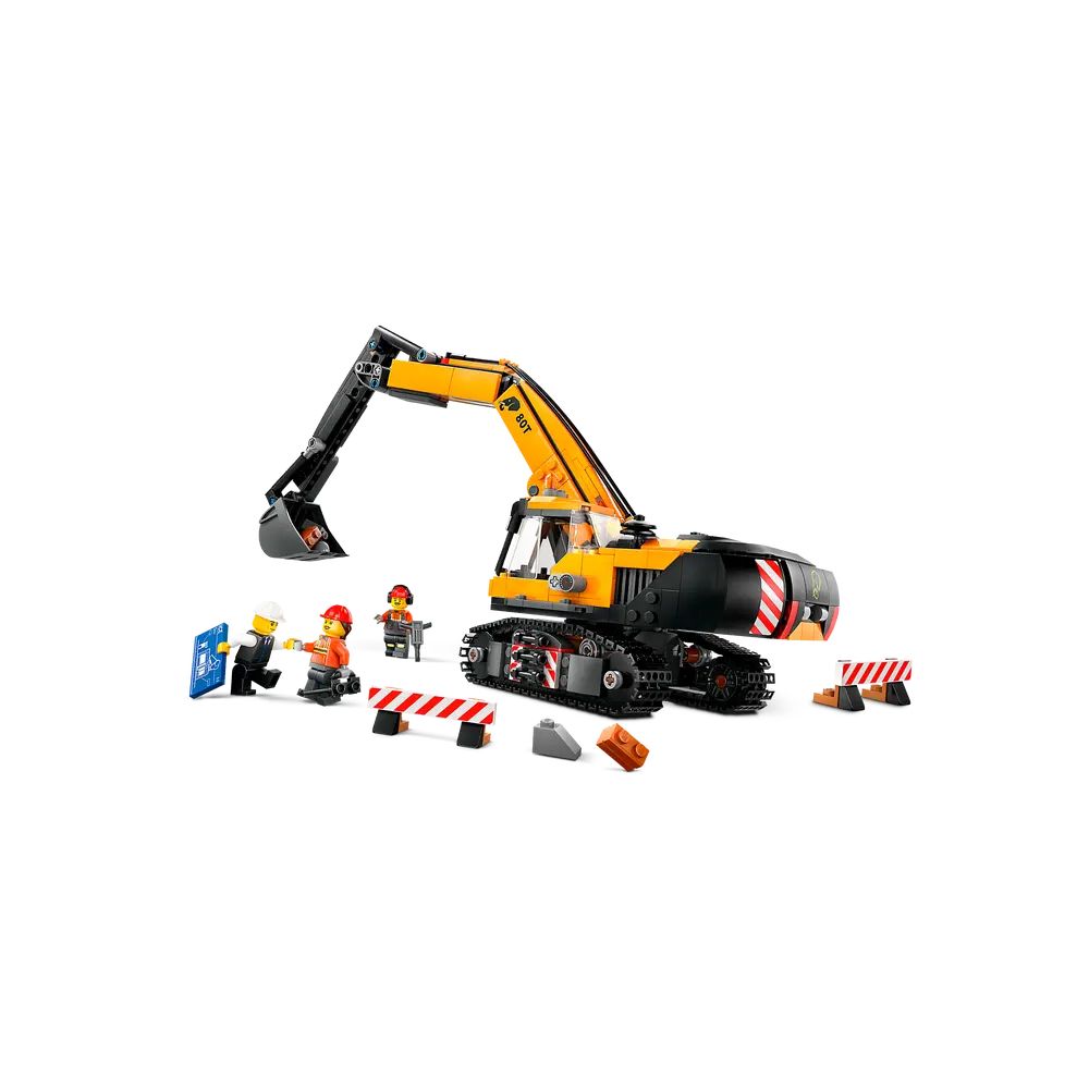 LEGO City Yellow Construction Excavator 60420 - LEGO, LEGO City