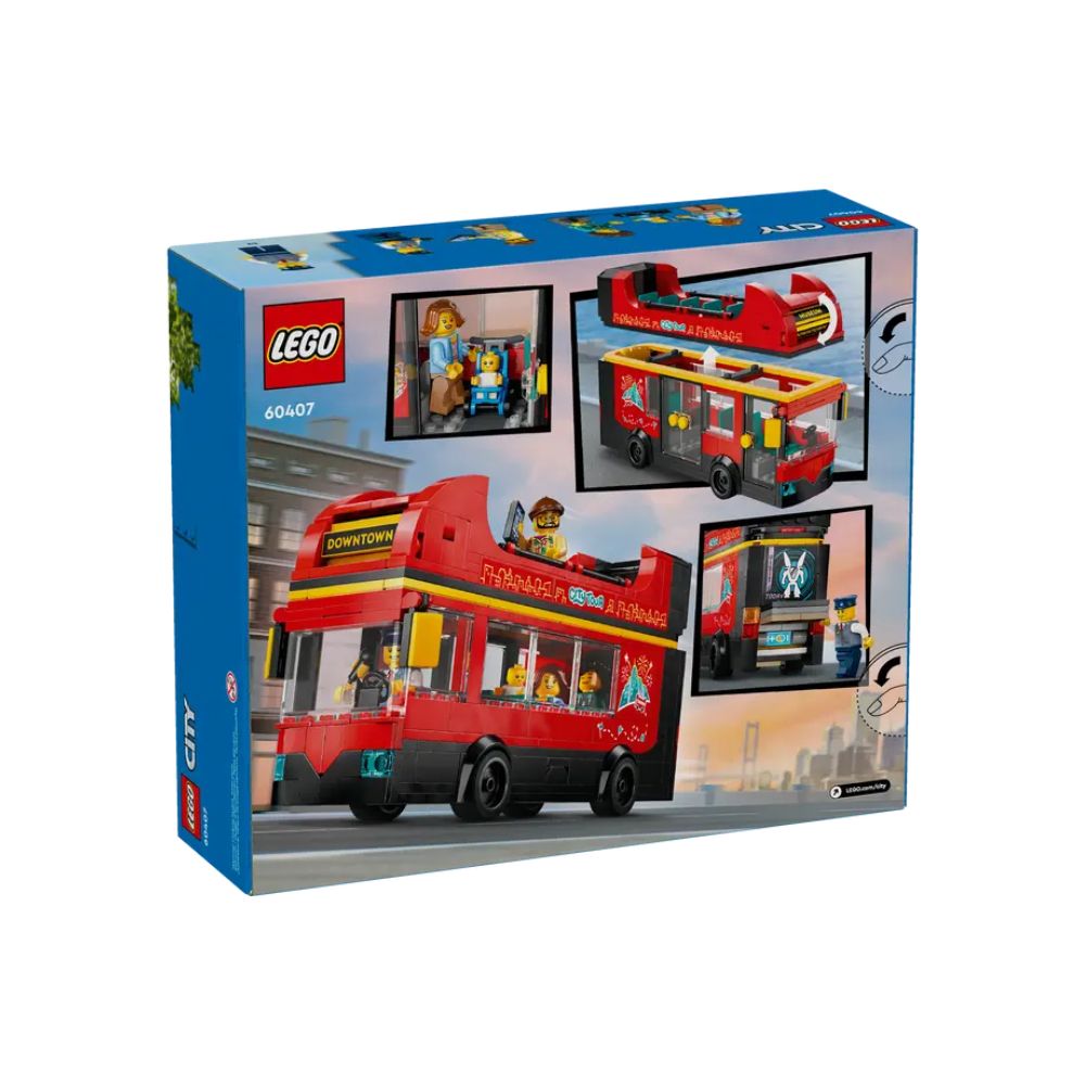 LEGO City Red Double-Decker Sightseeing Bus 60407 - LEGO, LEGO City