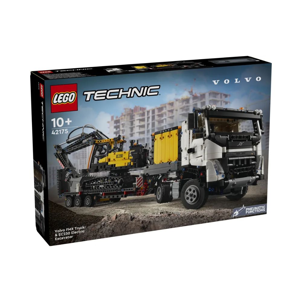 LEGO Technic Volvo FMX Truck & EC230 Electric Excavator 42175 - LEGO, LEGO Technic