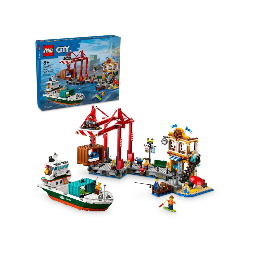 LEGO City Seaside Harbor With Cargo Ship 60422 - LEGO, LEGO City