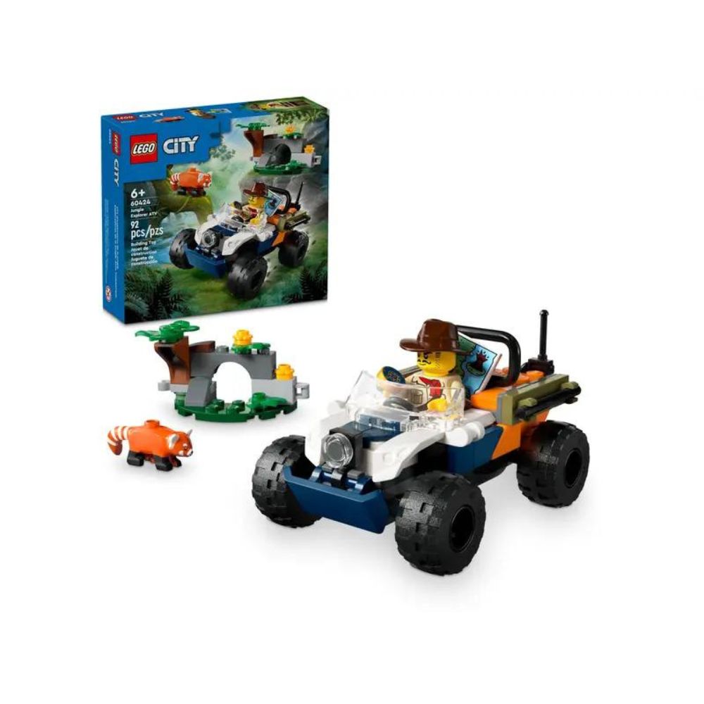 LEGO City Jungle Explorer ATV Red Panda Mission 60424 - LEGO, LEGO City