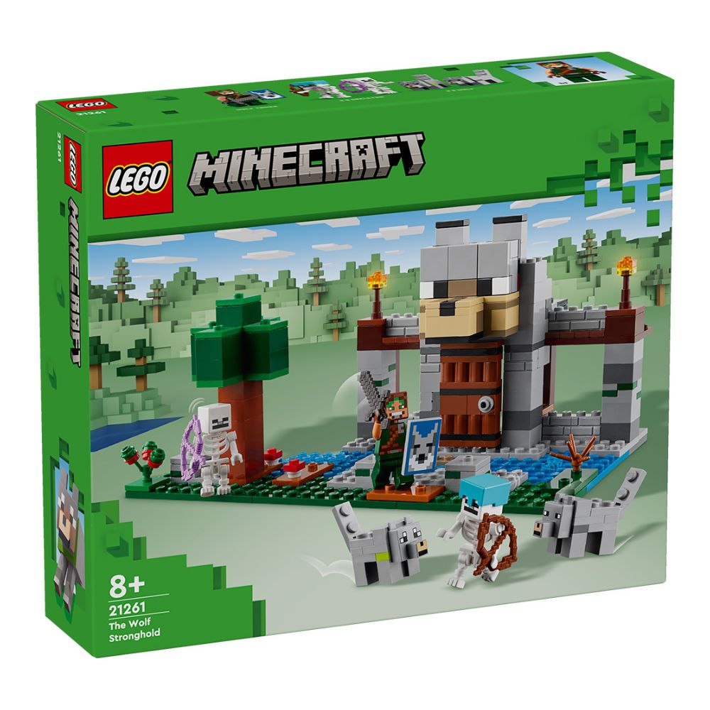 LEGO Minecraft The Wolf Stronghold 21261 - LEGO, LEGO Minecraft