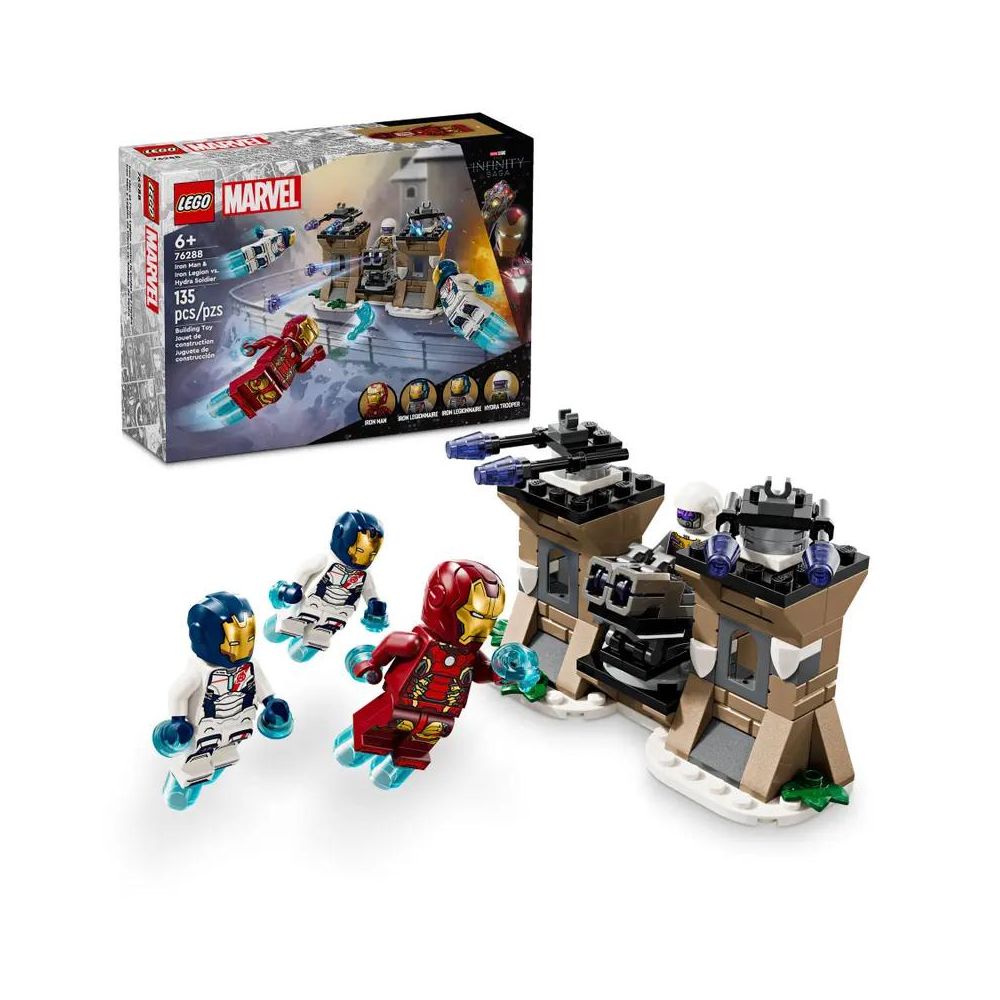 LEGO Super Heroes Iron Man & Iron Legion VS. Hydra Soldier 76288 - LEGO, LEGO Marvel Super Heroes