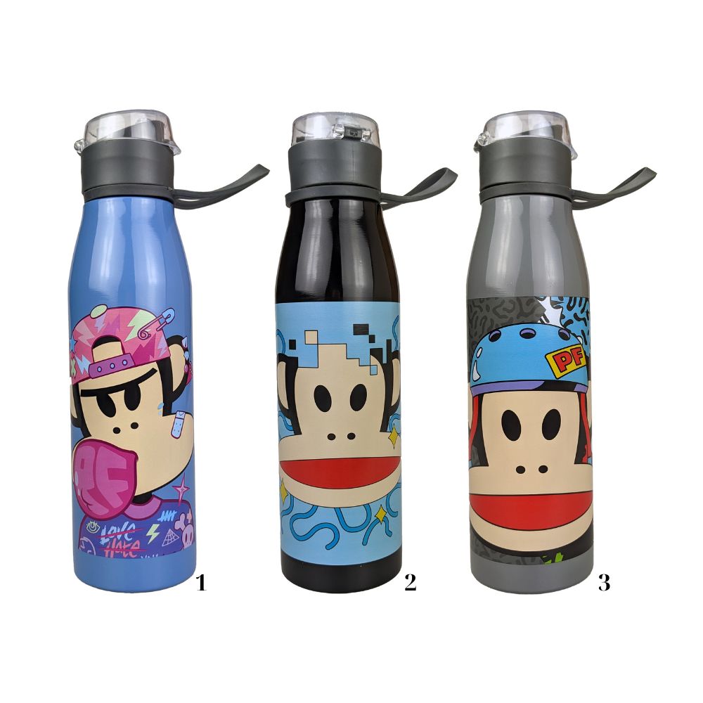 BMU Παγούρι Ανοξείδωτο Paul Frank 600ml (3 Σχέδια), 575-55249 - Back Me Up