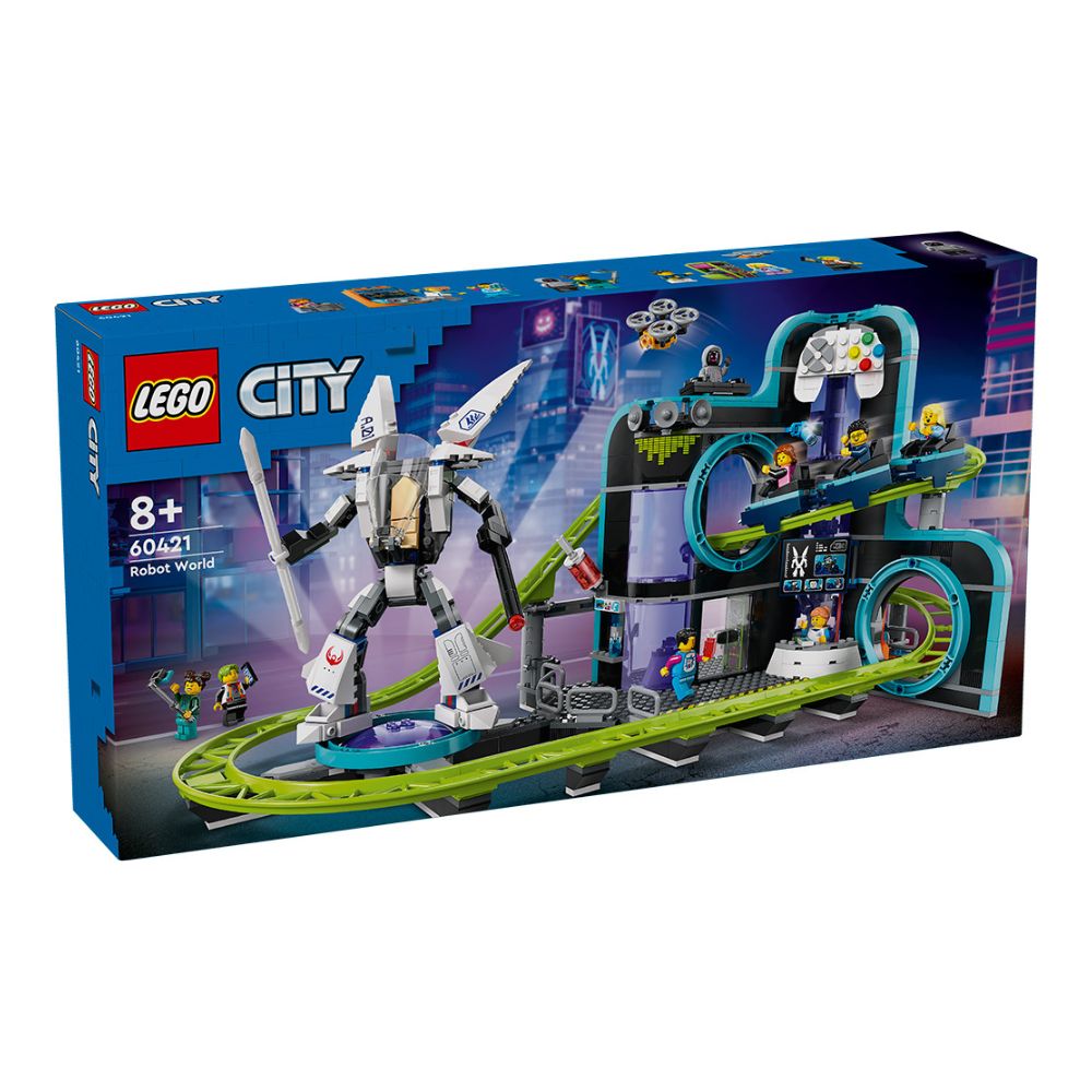 LEGO City Robot World Roller-Coaster Park 60421 - LEGO, LEGO City