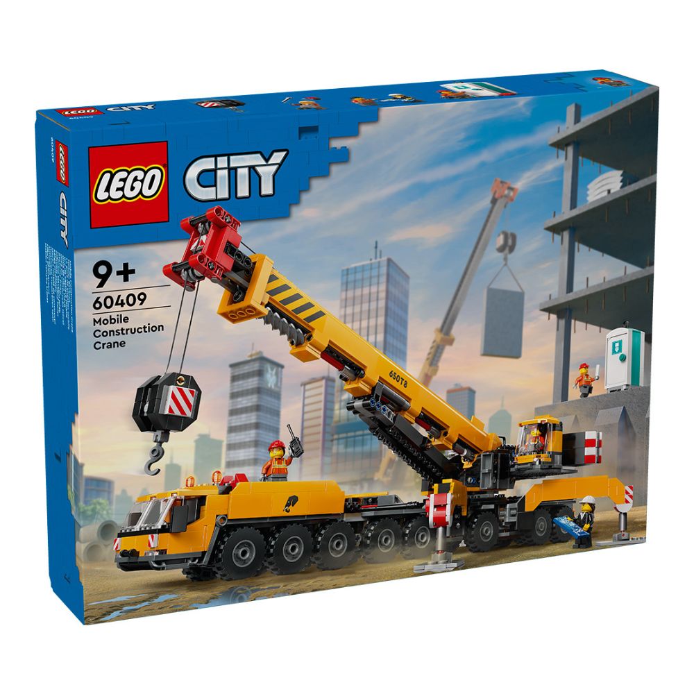 LEGO City Yellow Mobile Construction Crane 60409 - LEGO, LEGO City