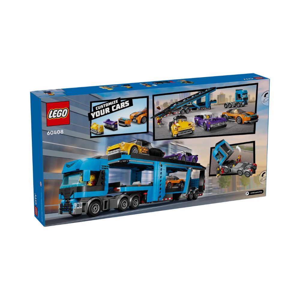 LEGO City Car Transporter Truck With Sports Cars 60408 - LEGO, LEGO City