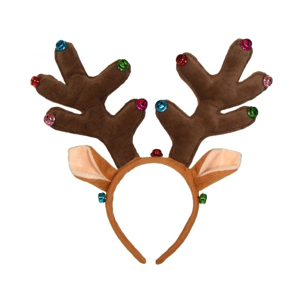 Christakopoulos Χριστουγεννιάτικη Στέκα Τάρανδος Με Κουδουνάκια Καφέ, 4770 - Christakopoulos