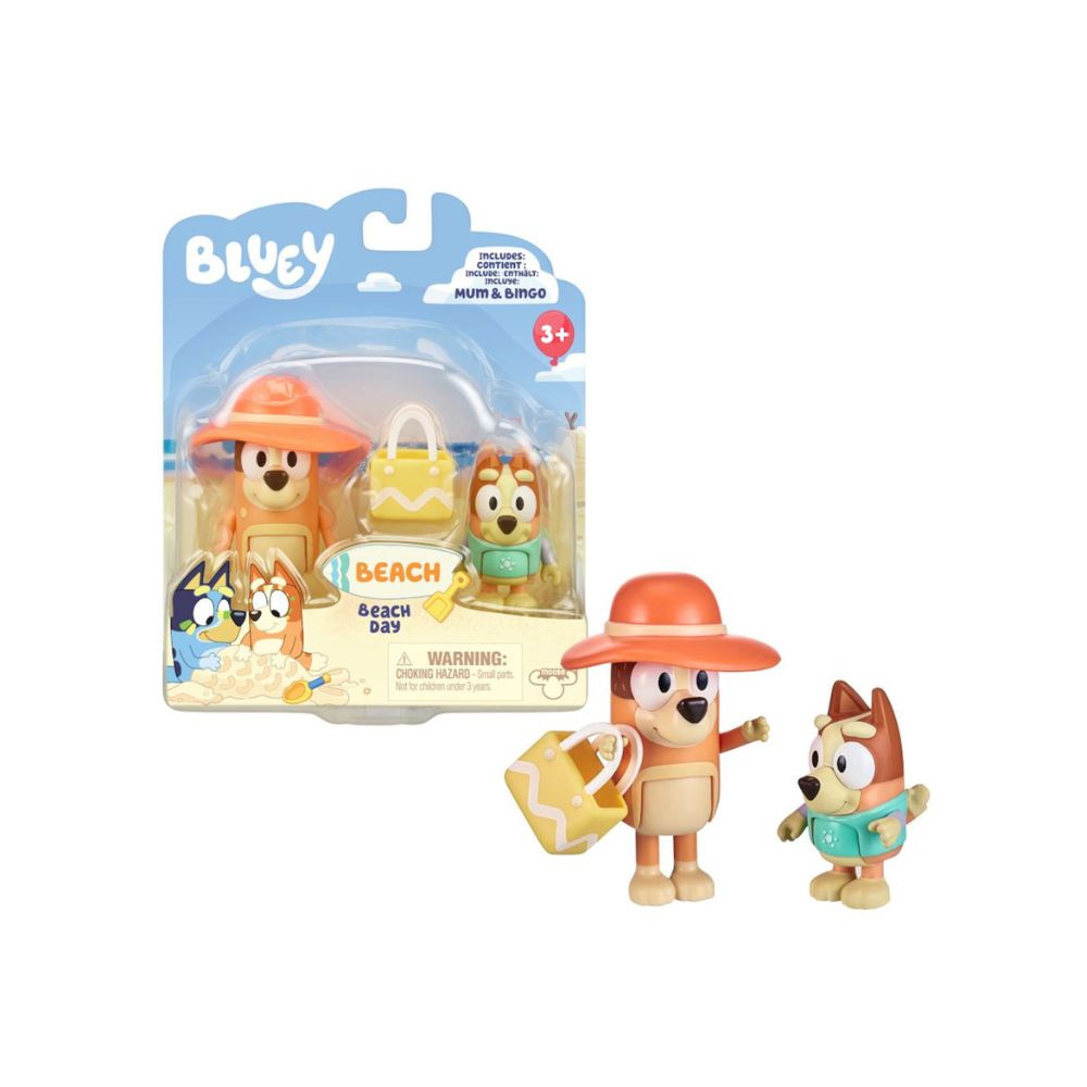 Bluey Φιγούρες Εξοχικό 2Τμχ (3 Σχέδια), BLY69000 - Giochi Preziosi
