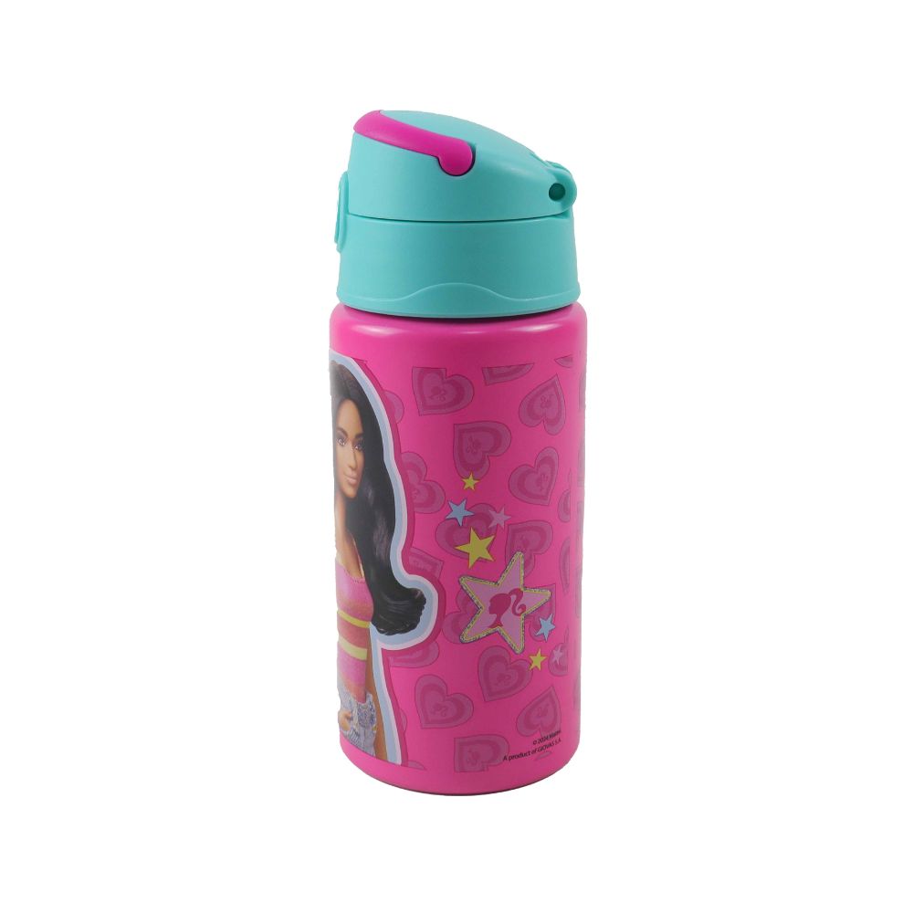 Gim Παγούρι Αλουμινίου Flip 500ml Barbie, 571-20248 - Gim