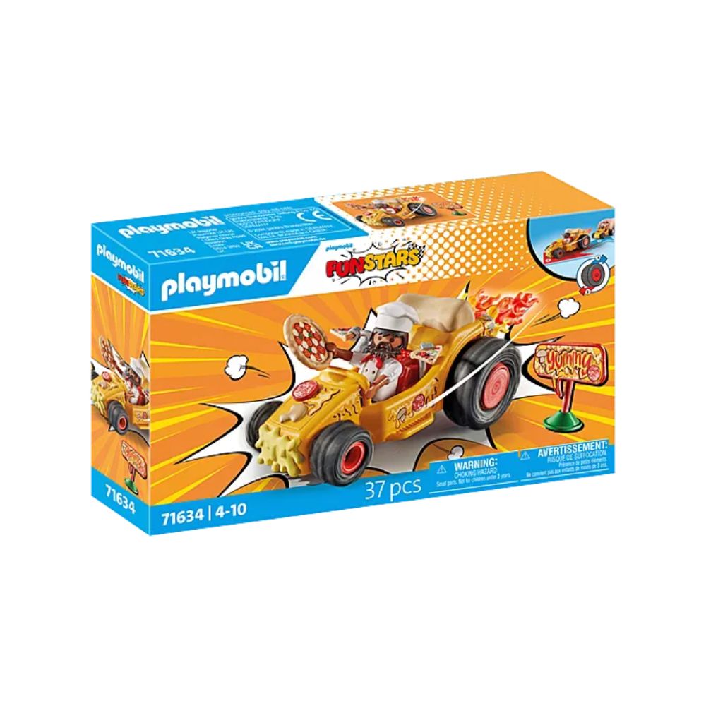 Playmobil Crazy Kart Πιτσαδόρος, 71634 - Playmobil