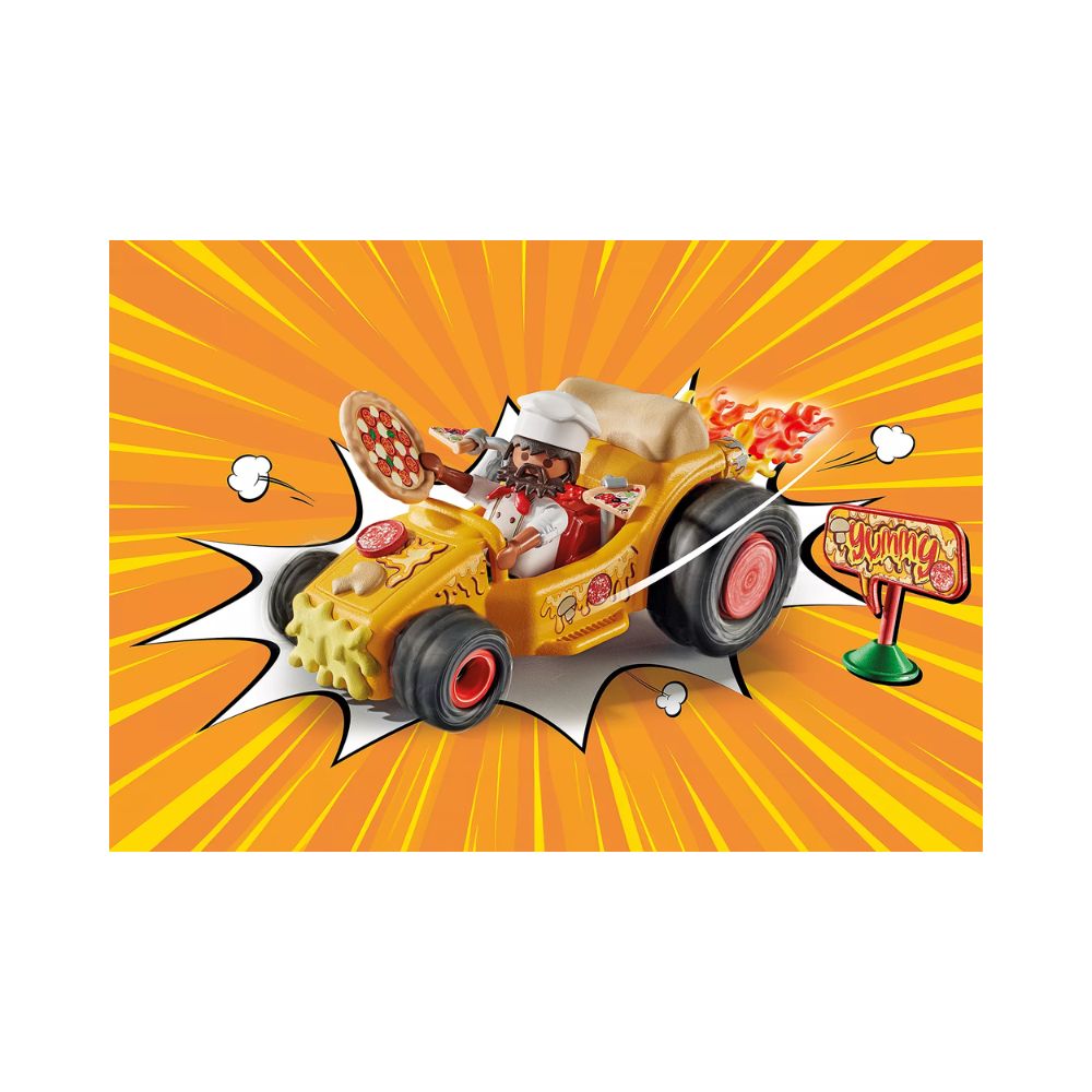 Playmobil Crazy Kart Πιτσαδόρος, 71634 - Playmobil