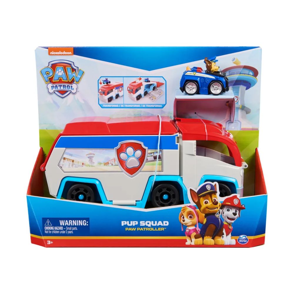 Spin Master Paw Patrol Pup Squad Πούλμαν 6071544 - Spin Master