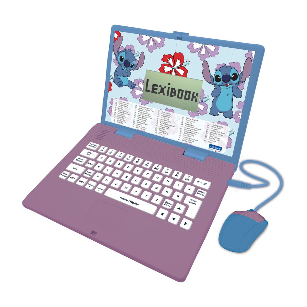 Lexibook Δίγλωσσο Laptop Lilo & Stitch 25.JC598Di8 - Lexibook