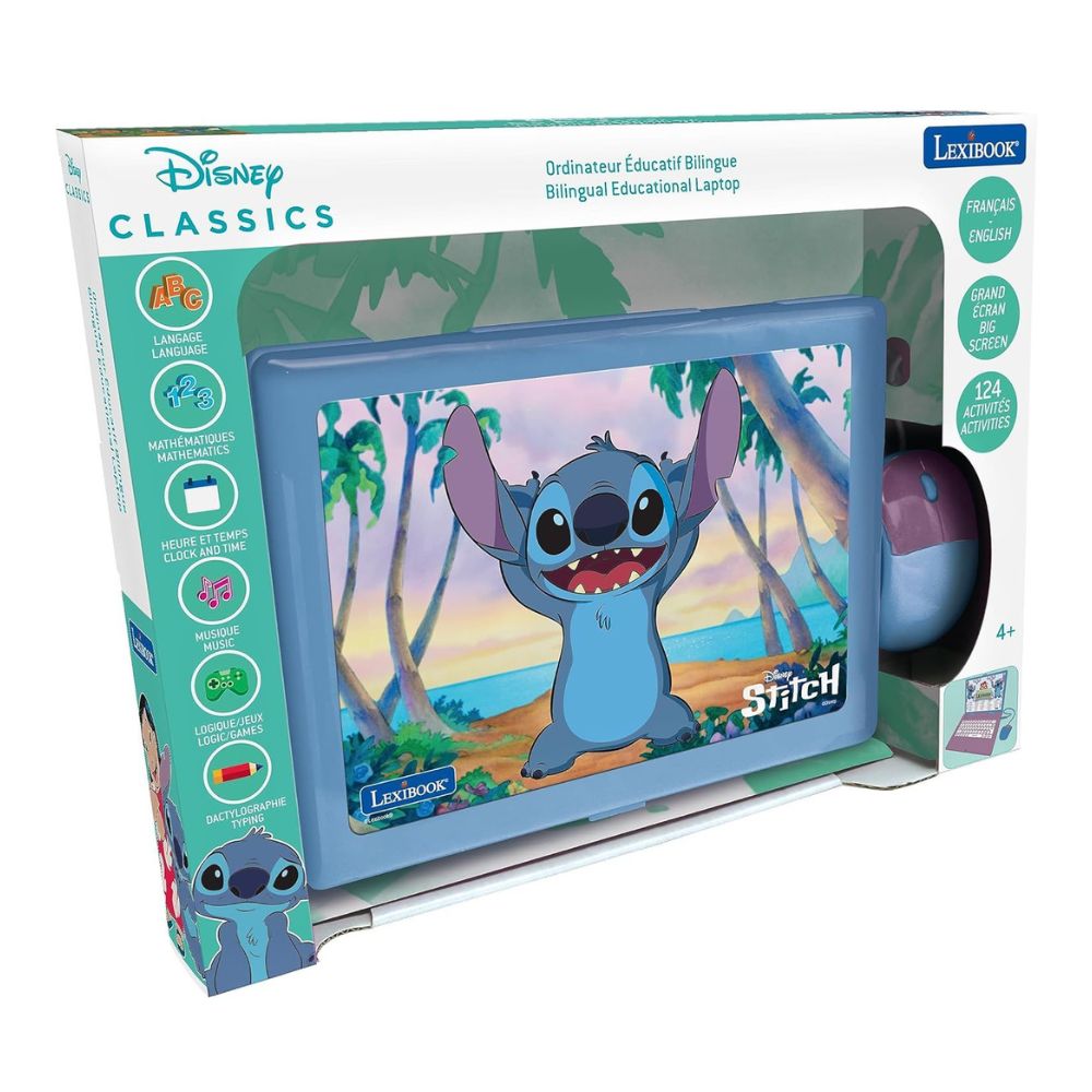 Lexibook Δίγλωσσο Laptop Lilo & Stitch 25.JC598Di8 - Lexibook