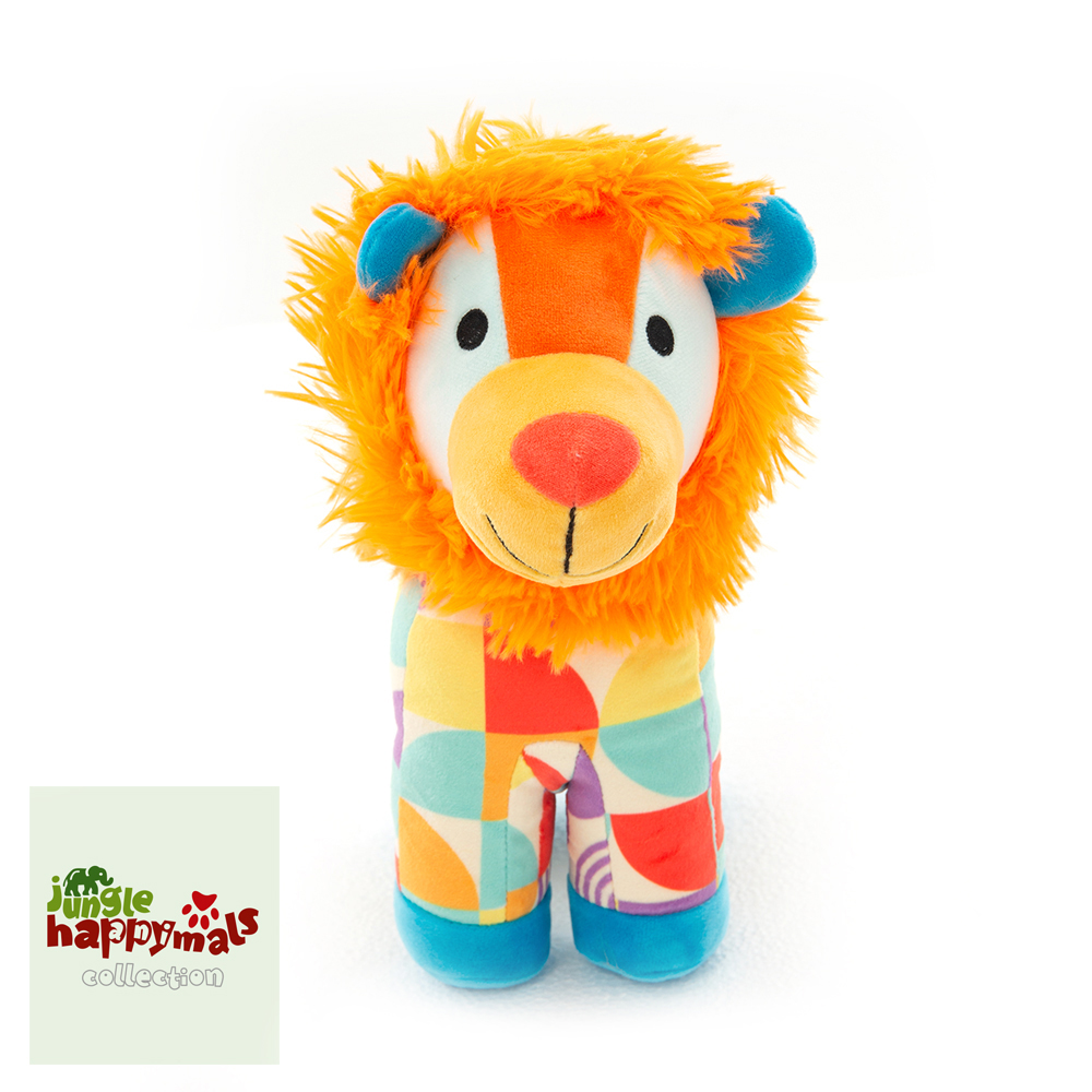 Happymals Λούτρινο Jungle World: Λιοντάρι, HJ-006 - Happymals