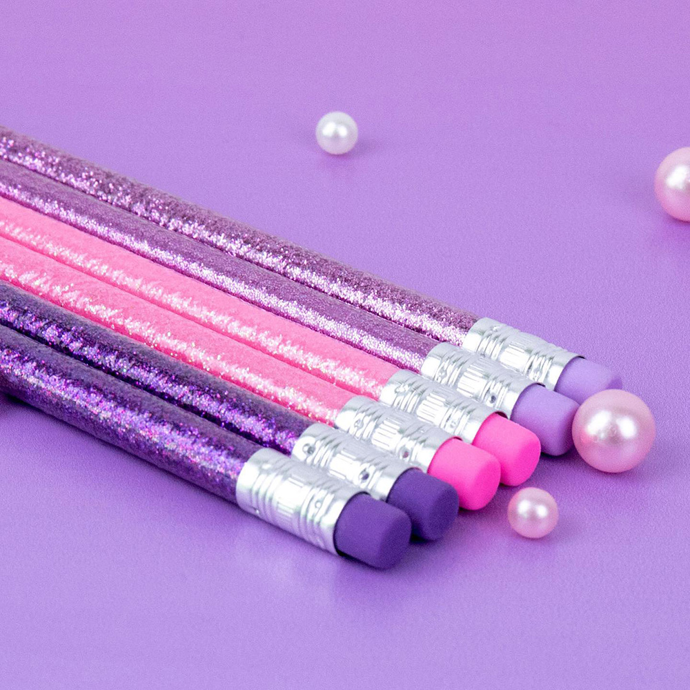 Dreamy Glitter Set 12 Μολύβια HBL (2 Σχέδια), LT111229 - Hinkler