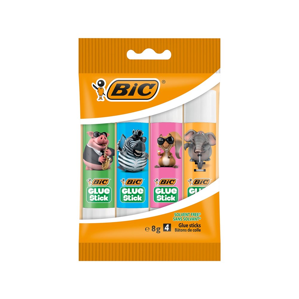 Bic Κόλλα Stick 8g 4τμχ - Bic