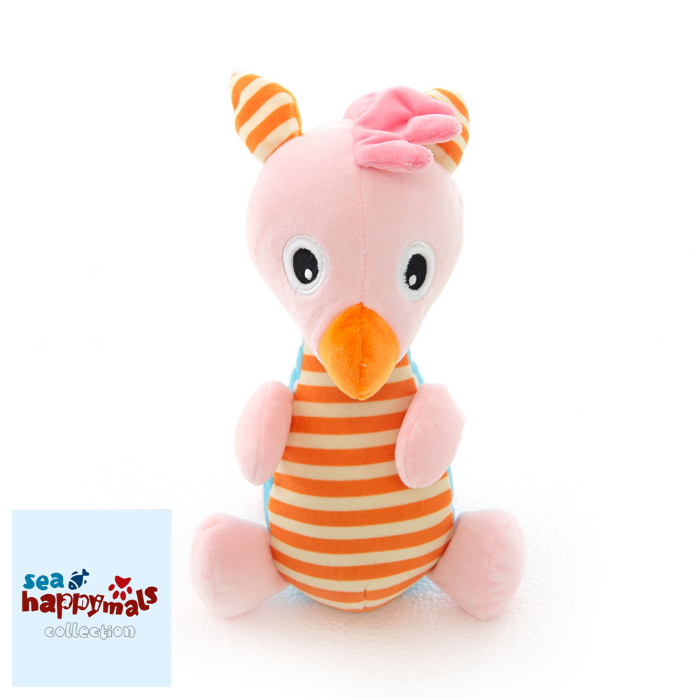 Happymals Λούτρινο Sea World: Ιππόκαμπος, HS-007 - Happymals