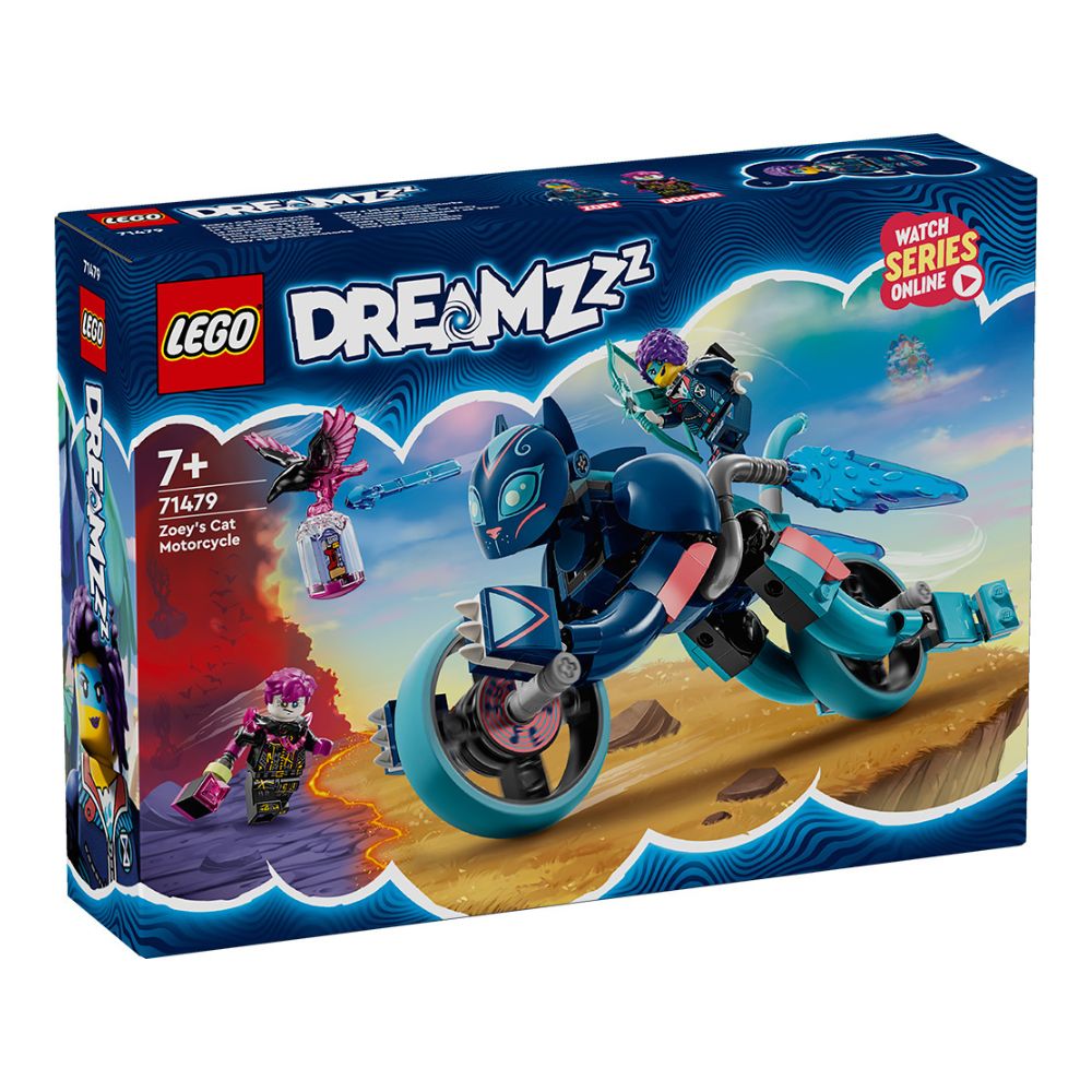 Lego DreamZzz Zoey'S Cat Motorcycle 71479 - LEGO, LEGO Dreamzzz